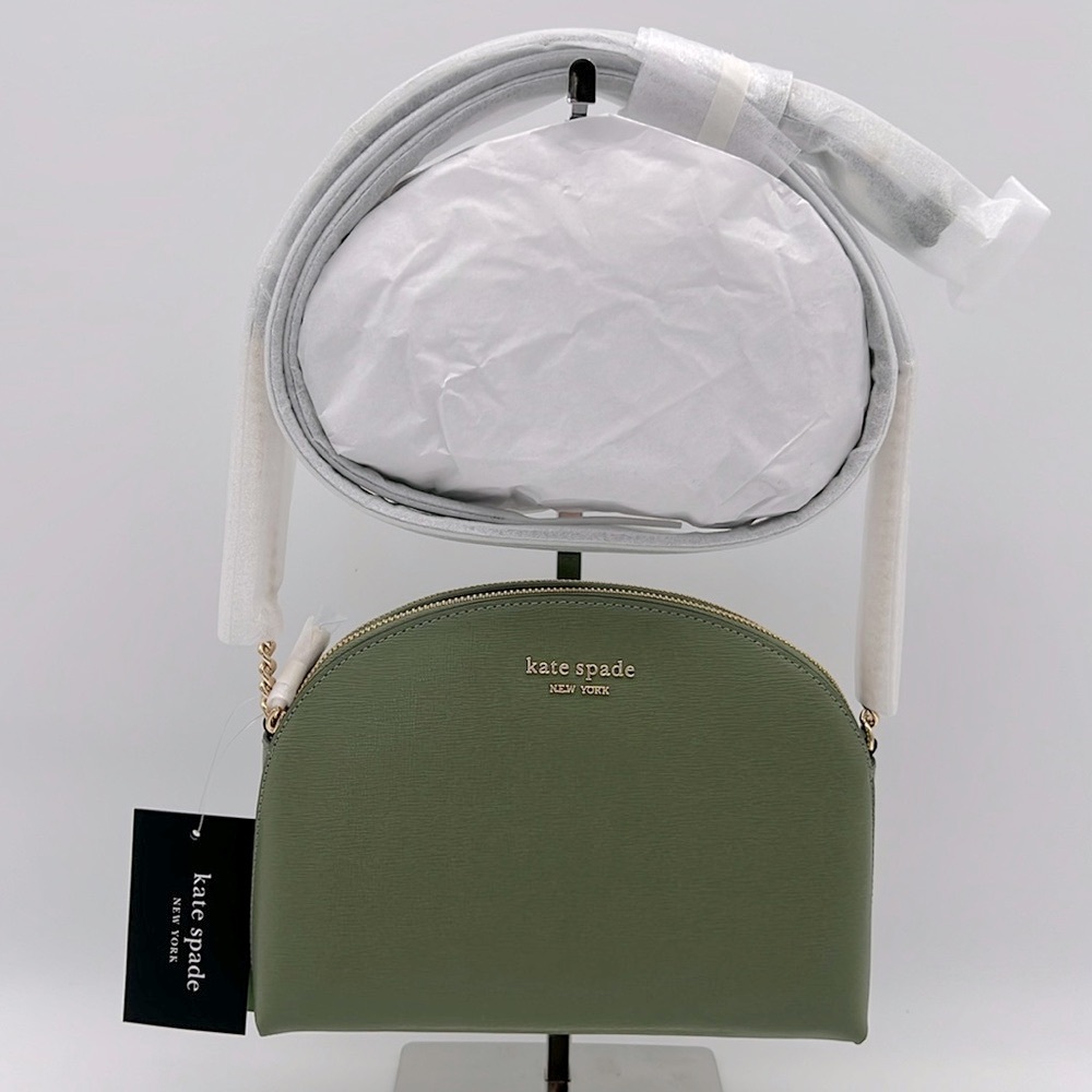 Kate Spade Morgan Double-zip Dome Crossbody Cedar Stand